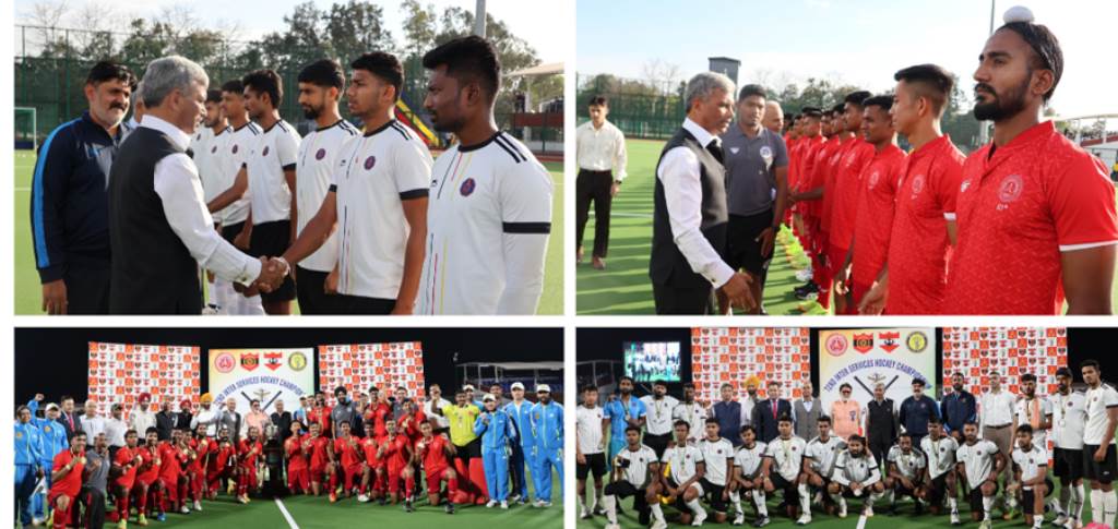 72nd InterServices Hockey Championship concludes in Jalandhar Best of the Services put in a stellar performance